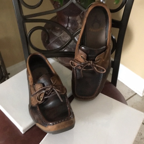 Skechers Memory Foam brown men’s shoes Size 9.5 - Picture 6 of 8